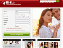 Tablet Screenshot of flirtfair.no