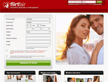 Tablet Screenshot of flirtfair.com.br
