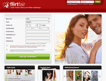 Tablet Screenshot of flirtfair.fi