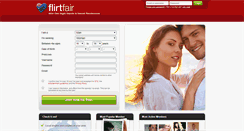 Desktop Screenshot of flirtfair.com.au