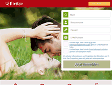 Tablet Screenshot of flirtfair.de